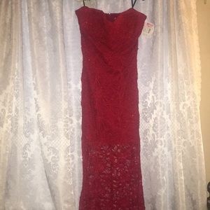 Deb Strapless Long Dress